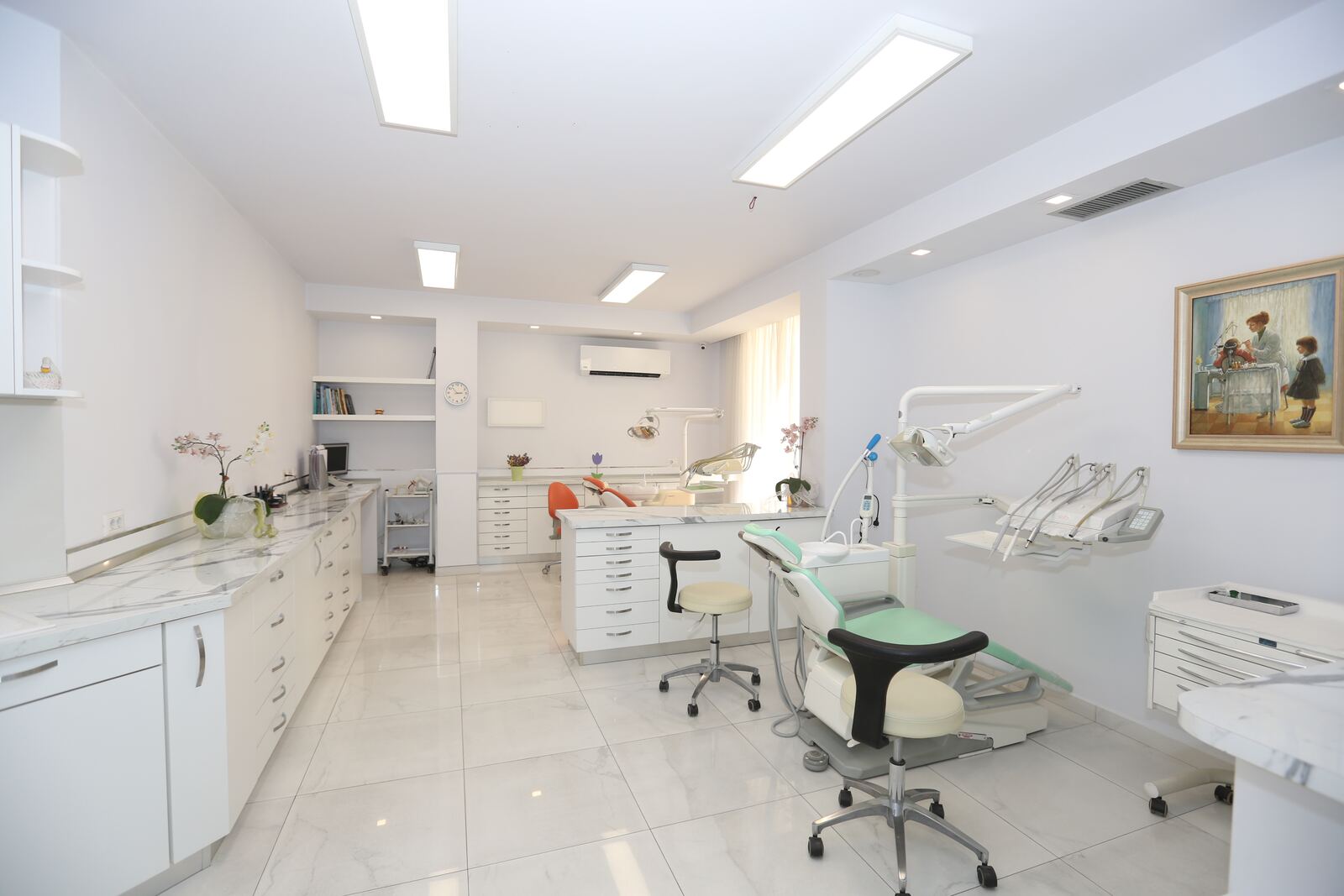 Zona sterilizzazione e igiene